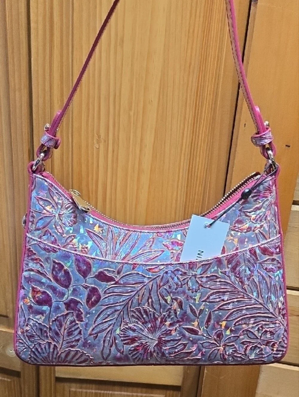 Brahmin Esme Snapdragon Lokelani Shoulder Bag NWT - Picture 4 of 13